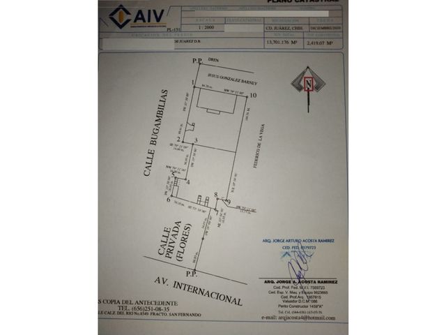 Terreno comercial, 7,000 m2 en venta Col. salvarcar