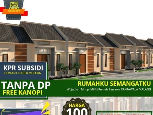 Perumahan mewah berkualitas tanpa Dp Cakrawala Malang