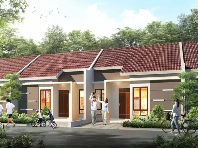Rumah baru bersubsidi strategi dekat balong waterpark