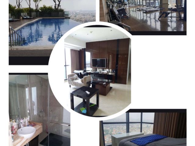 Dijual apartemen mewah pusat kota di The peak TP 5 sby