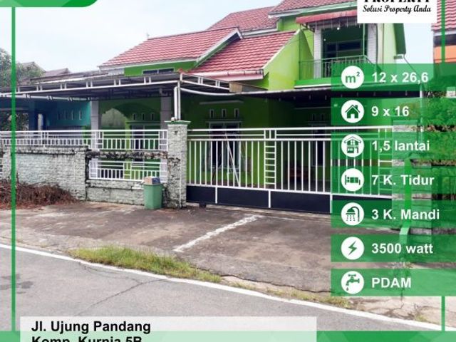Rumah Komplek Kurnia 5B, Pontianak, Kalimantan Barat