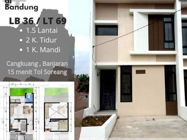 Hunian adem Promo DP 20 juta All In di perbatasan soreang banjaran area cangkuang