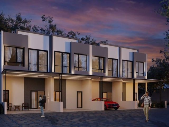 Rumah Murah 2 Lantai Puri88 Rungkut Asri Under 1M