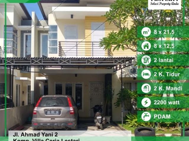 Rumah Komplek Villa Ceria Lestari, Ahmad Yani, Pontianak, Kalimantan Barat