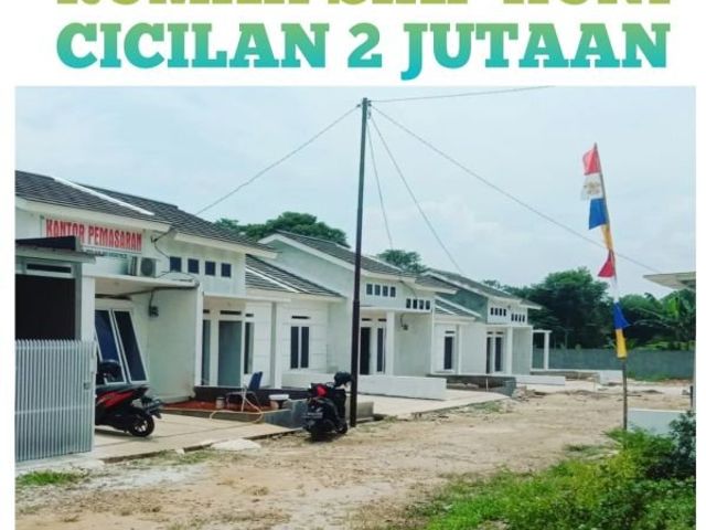 rumah murah banget tanpa dp dan kpr cicilan 2 jutaan