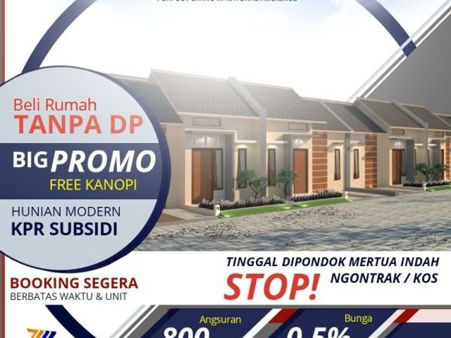 Promo Rumah Bersubsidi Dekat Kampus - Cakrawala Malang