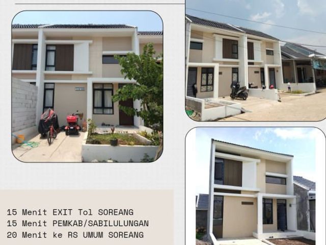HOT SALE !! Cicilan 1,9 JT an dapat Rumah 2lantai di Cangkuang Nagrak Soreang Banjaran