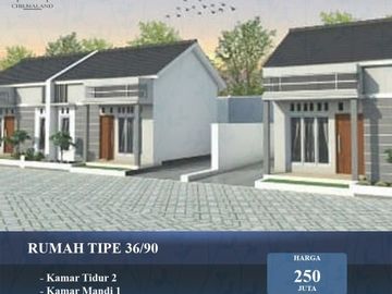 Dijual Rumah Harga 250 Juta Type 36 Desain Modern di Kudus