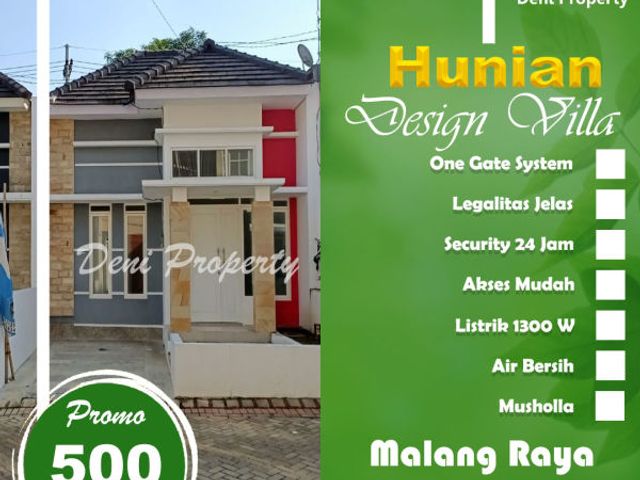 Rumah murah minimalis modern di Sumbersekar Dau