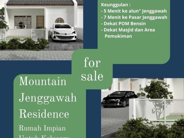 HARGA, MURAH, RUMAH TIPE 36 DEKAT ALUN2 JENGGAWAH