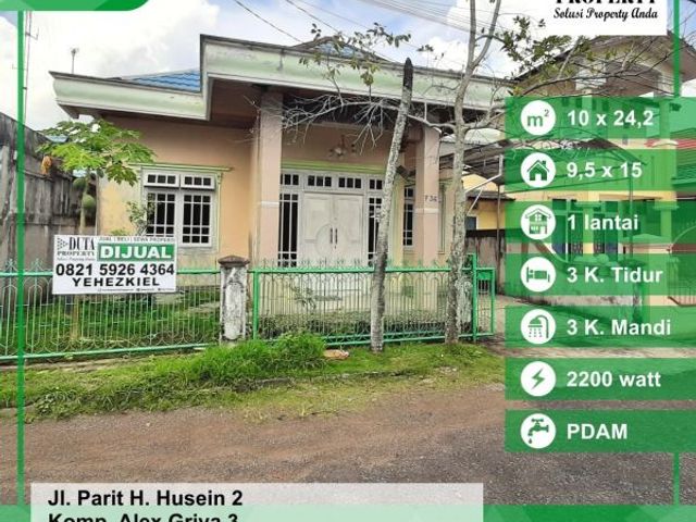 Rumah Alex Griya, Paris 2, Pontianak, Kalimantan Barat