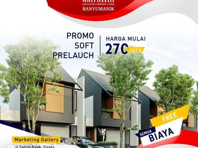 Rumah Murah 5 menit ke tol Banyumanik