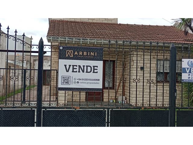 Casa tres ambientes. Santa Rita. Mar del Plata. Venta.