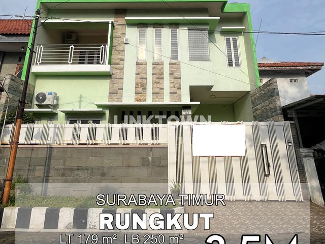 Rumah Cantik 2 Lantai Nego di Rungkut Surabaya