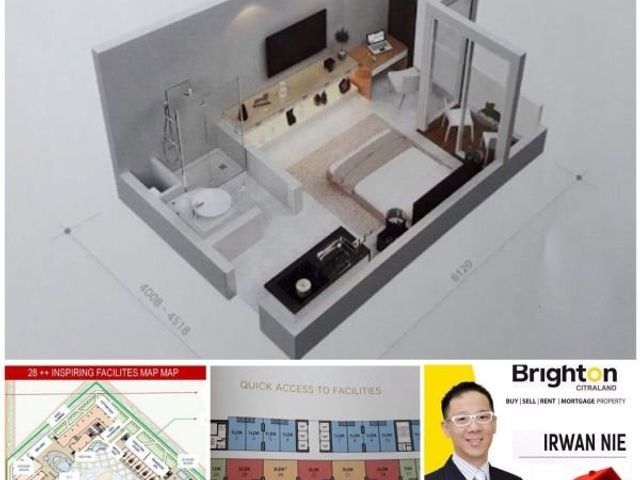 Apartment 88 avenue Super Murah Jual RUGI MUST SOLD This Month