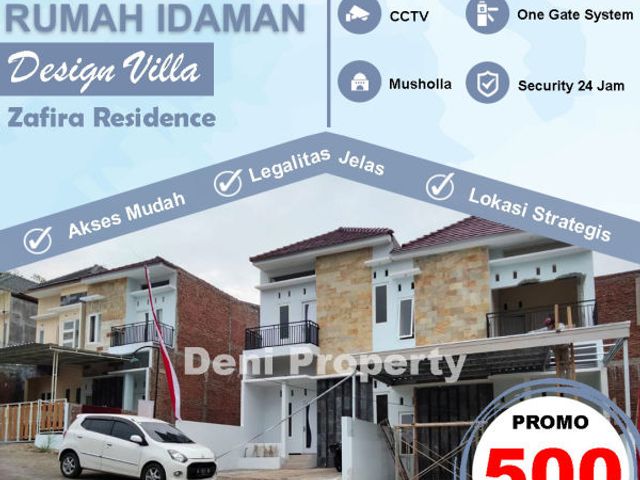 Rumah murah minimalis di Zhafira Residence Dau