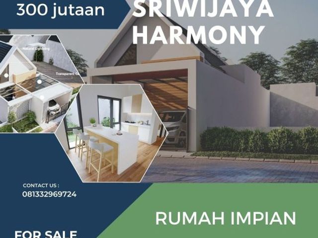DEKAT TAMAN KOTA CLUSTER TIPE 65 MURAH,