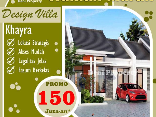 Rumah murah minimalis di Khayra Residence Tumpang
