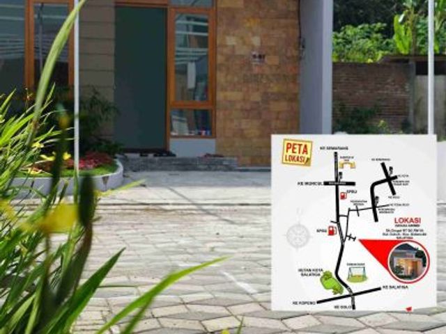 RUMAH CLUSTER DI SALATIGA JAWA TENGAH DAN NYAMAN LOKASI HOOK