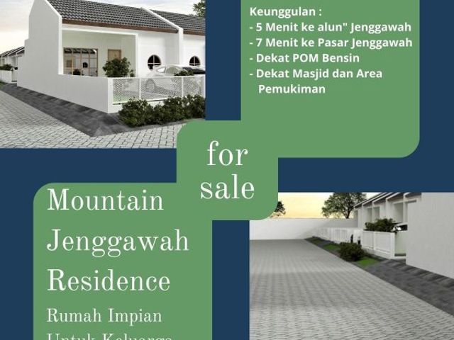 HARGA, MURAH, RUMAH TIPE 36 DEKAT ALUN2 JENGGAWAH