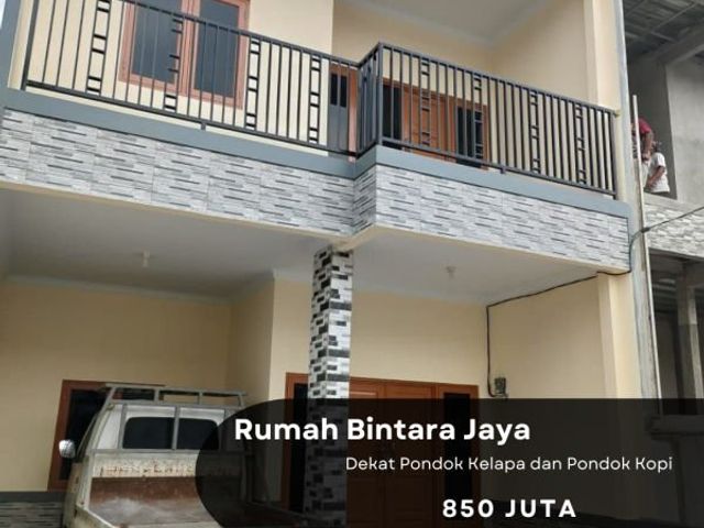 Rumah Murah Sekitaran Pondok Kopi - Bintara Jaya
