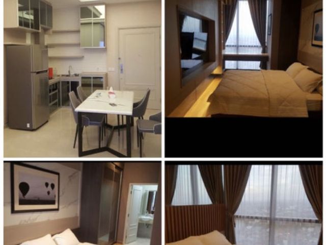 Dijual /Disewakan Apartmen Baru Fully Furnished The Peak 2BR Tunjungan Plaza Surabaya Pusat