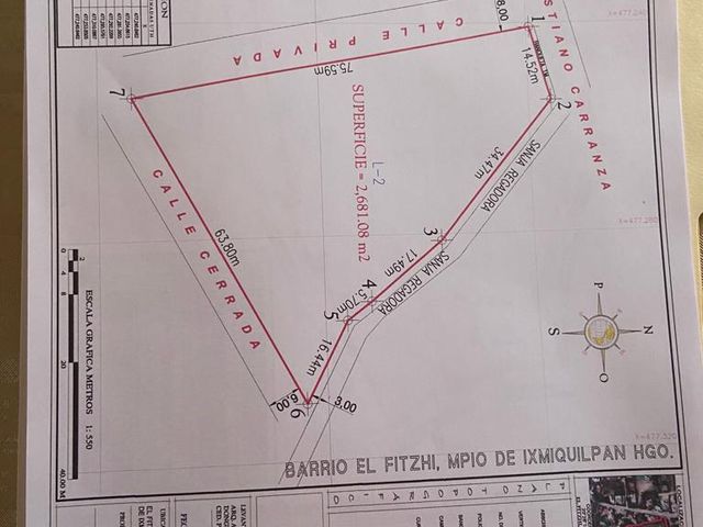 Terreno en venta en el Fithzi
