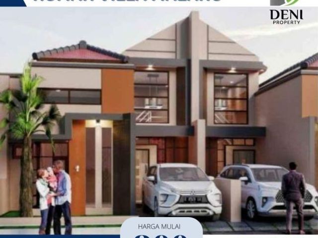 Rumah murah type Mezanine dekat alun alun Kota wisata Batu