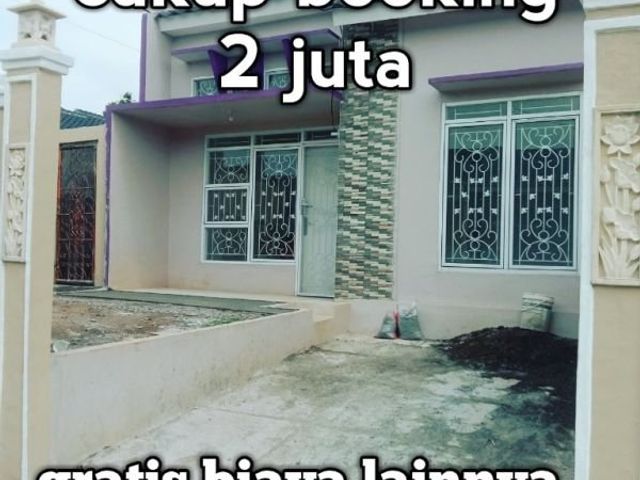 Rumah inden dan ready stock tanpa dp tanpa biaya kpr
