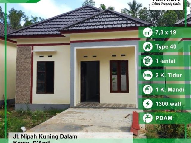Dijual Rumah 1 lantai, Jalan Nipah Kuning Dalam, Pontianak