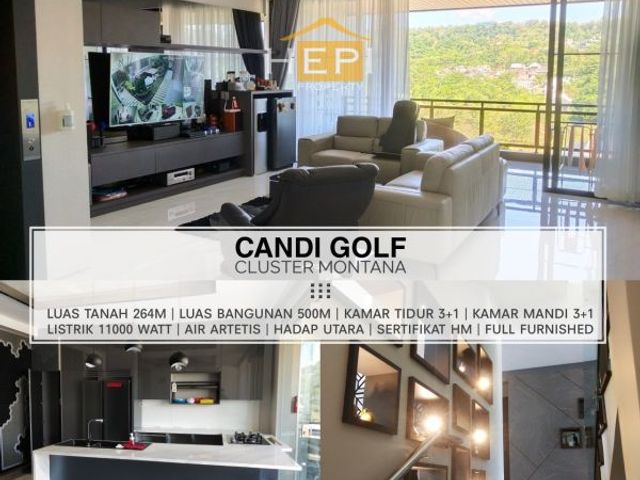 Dijual Rumah Mewah Candi Golf Semarang