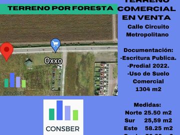 Terreno Comercial Circuito Metropolitano Metepec