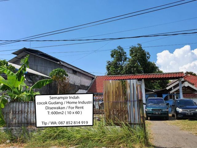 Ex Bengkel cck Gudang Home Industri Semampir Indah dkt MERR Rungkut