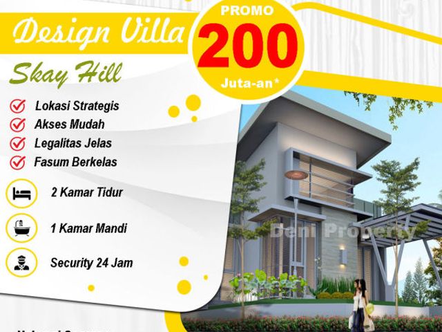 Rumah murah minimalis di Skay Hill Karangploso
