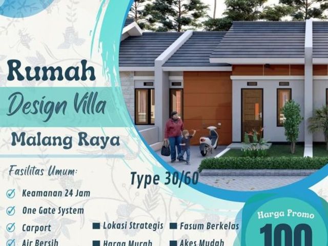 Rumah murah dekat Rest Area Karangploso