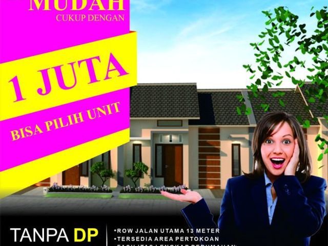 Promo Rumah Cluster Murah Tanpa DP