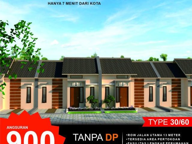 Rumah Termurah 100 Jutaan Tanpa DP