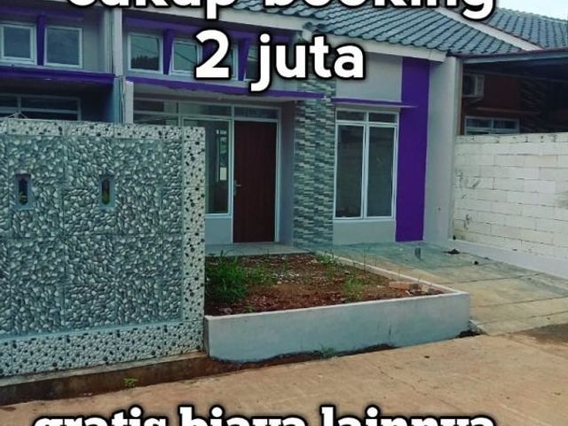 Rumah type 38 cicilan 2 jutaan tannpa dp dan kpr