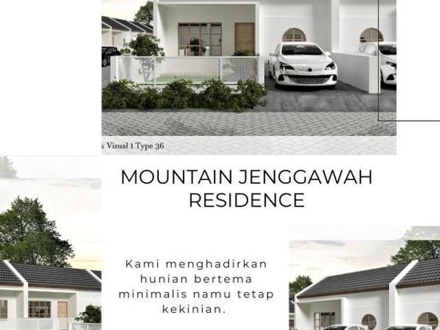 Rumah Modern Minimalis, Mountain Jenggawah Residence Jember
