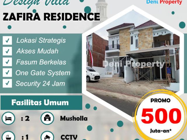 Rumah murah minimalis di Zhafira Residence Dau