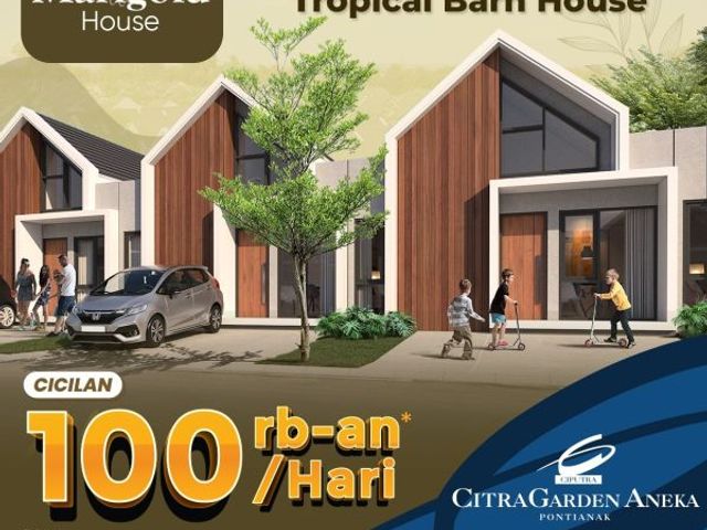 Rumah Citra Garden Aneka, Pontianak, Kalimantan Barat