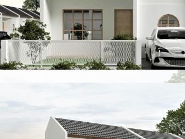 Rumah dengan desain modern, 3 menit dari SPBU Jenggawah