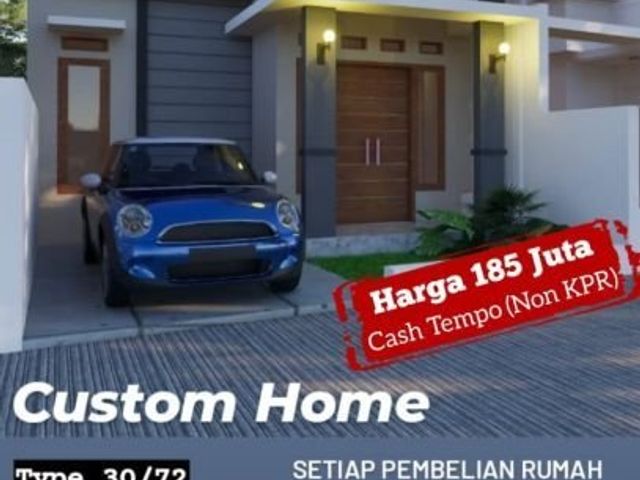Dijual Rumah Custom Murah Desain Modern Harga Special Promo Ramadhan