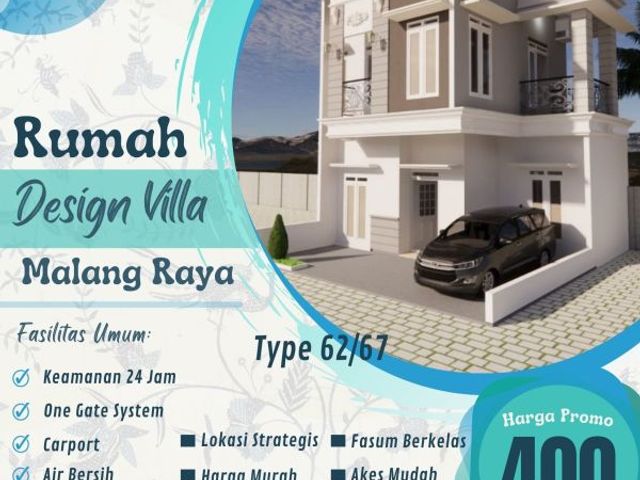 Rumah Murah 2 Lantai di Perumahan Naufal Regency