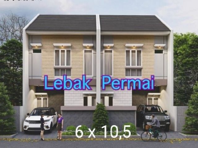 Rumah Lebak Permai Permai, Row 2,5mbl