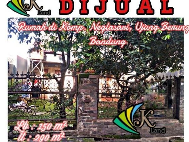 Dijual Rumah di komp. Neglasari, Ujung Berung