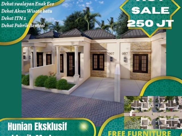 Rumah hunian strategis dekat wisata Batu