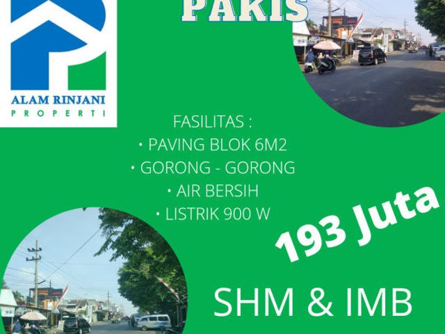 Rumah murah di pakis malang SHM IMB BBN AJB gratis