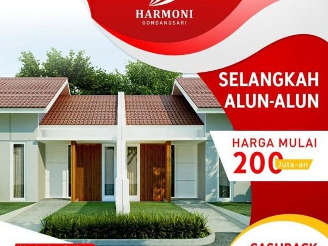 Rumah Murah Lokasi Strategis di Tengah Kota