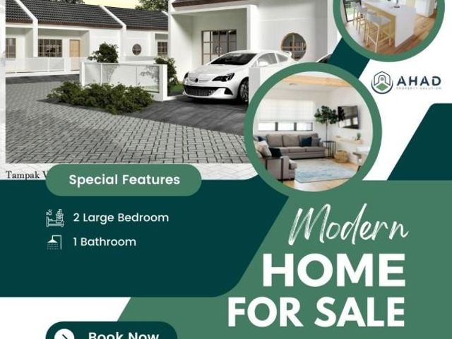 Rumah Murah Suasana Sejuk & Asri di Jember, View Pegunungan